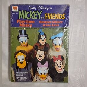 Disney Mickey and Friends Colorful Mask Set